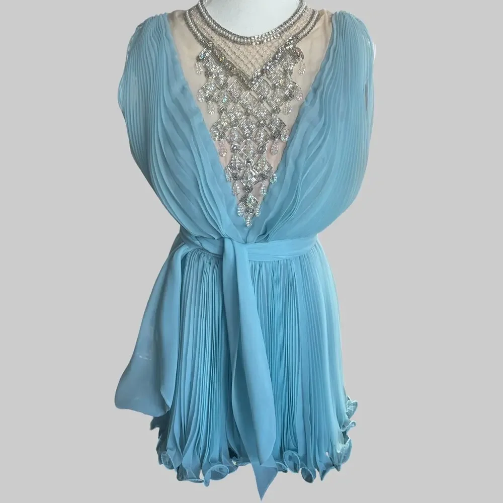 Stunning Hand Beaded Vintage Dress